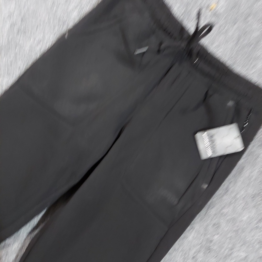 Mitre Black Jogger Pants Mens Small Stretch‎ Quick Dry Moisture Wicking NWT